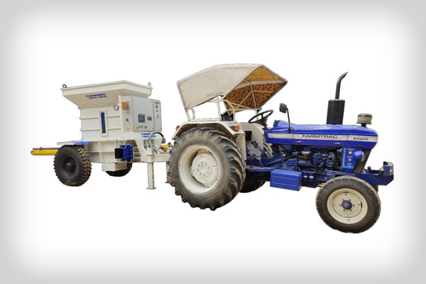 Tractor-Trailer Towed Hydraulic Broomer Sweeper